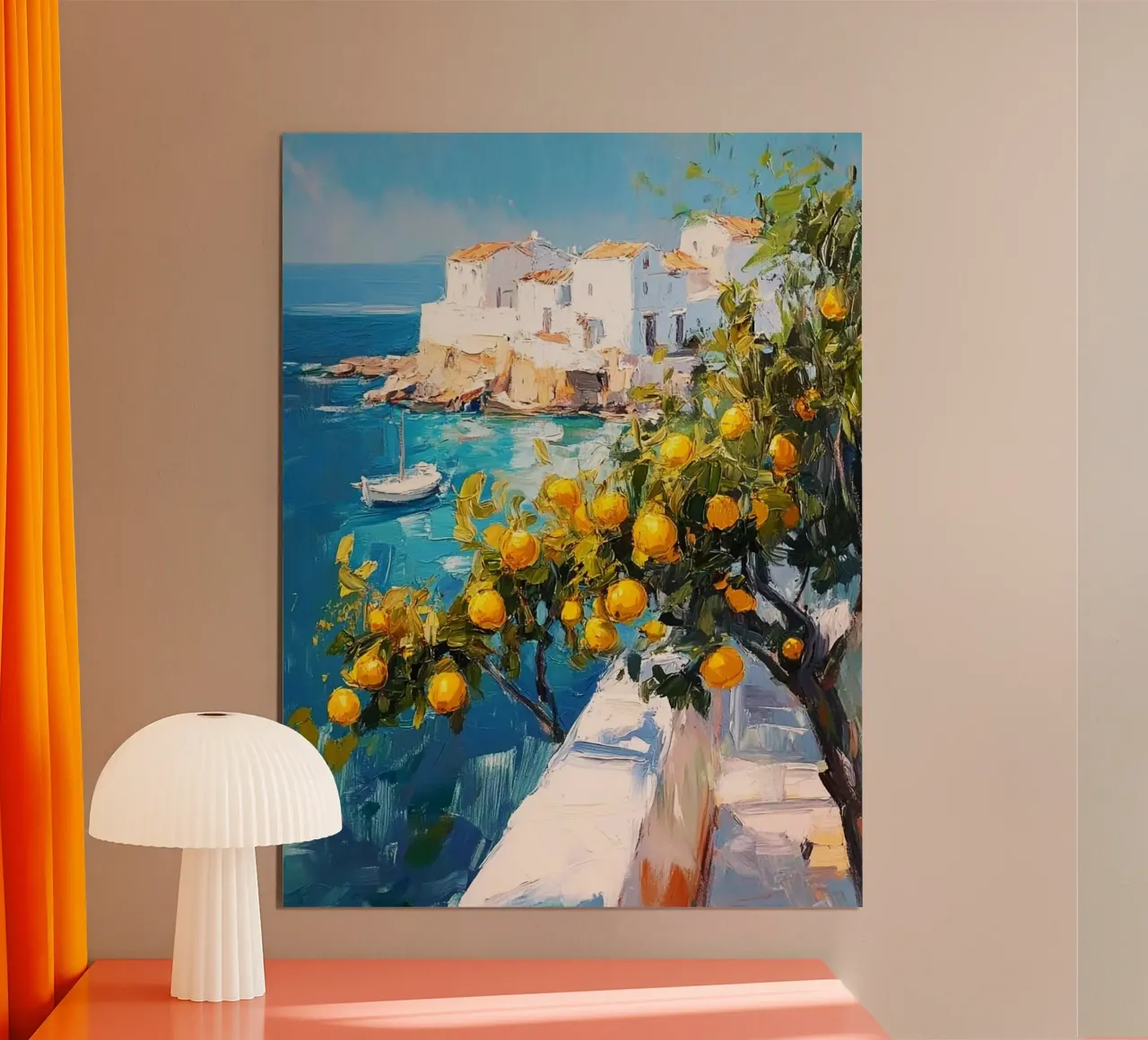 fruit and lake poster da firmana