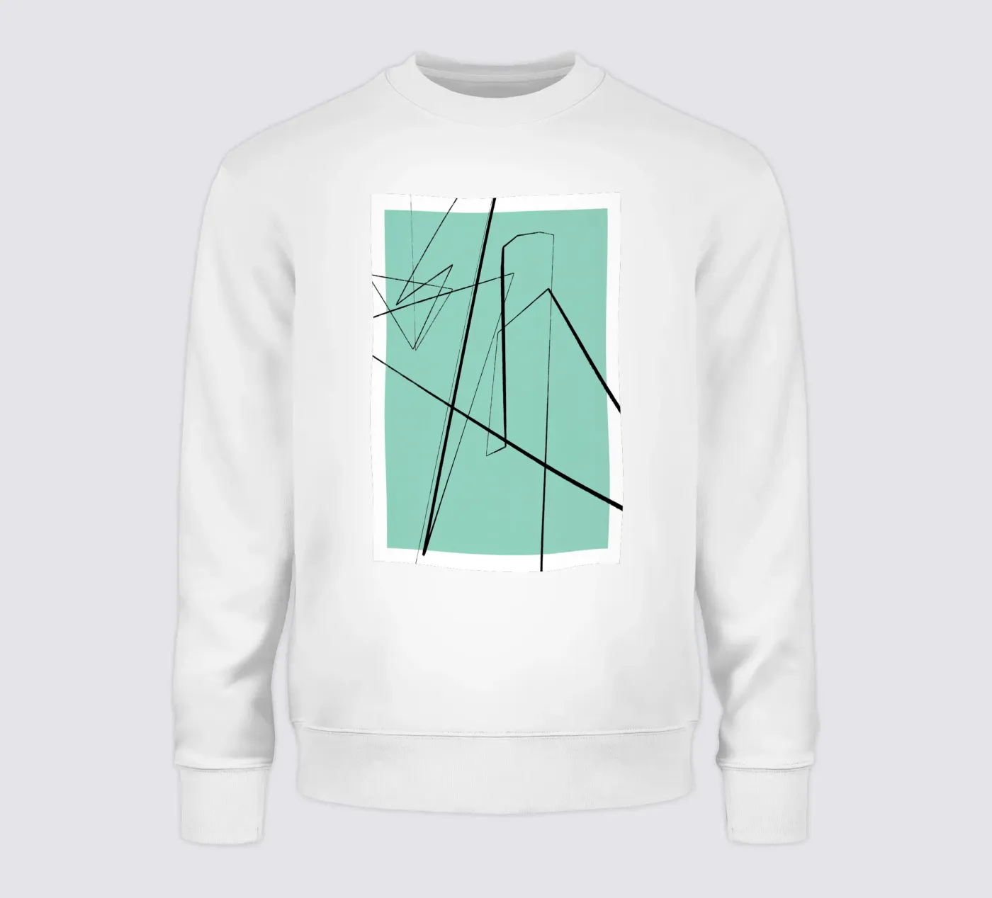 Angular Lines No 3 felpa da treechild