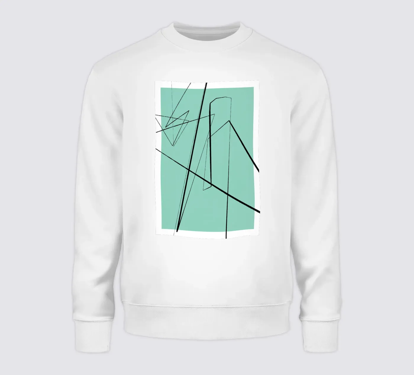 Angular Lines No 3 felpa da treechild