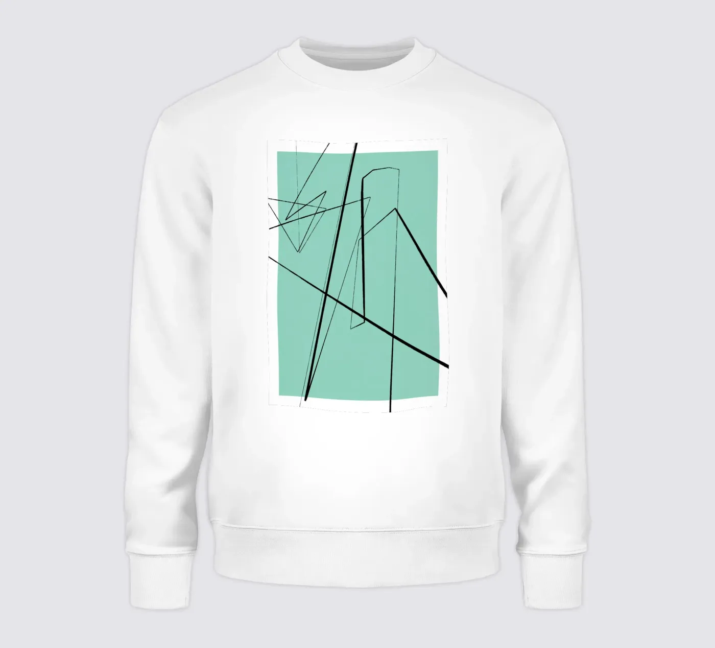 Angular Lines No 3 felpa da treechild