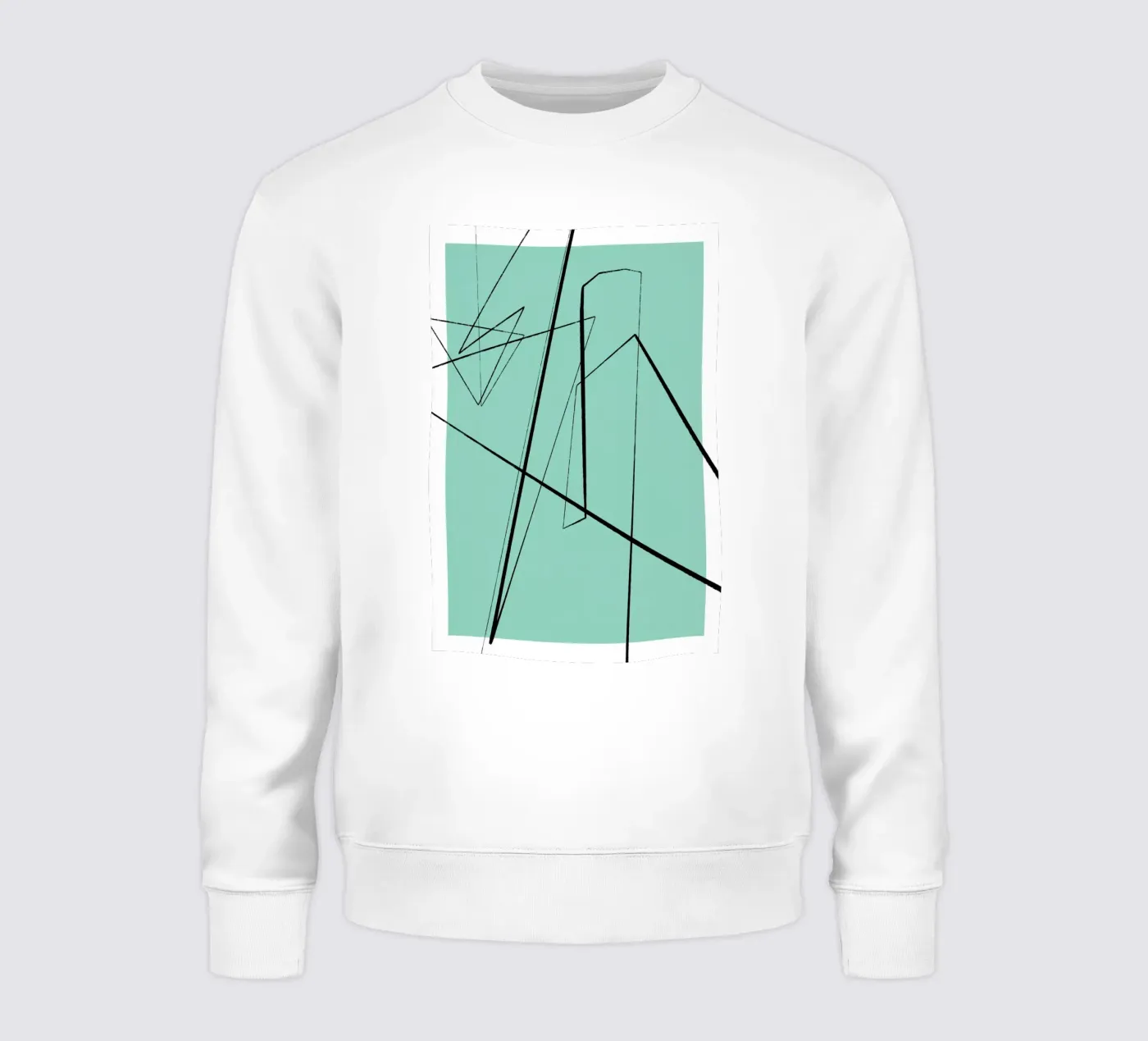 Angular Lines No 3 felpa da treechild