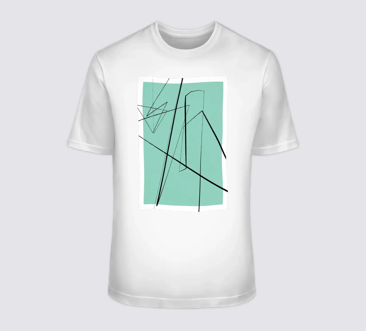 Angular Lines No 3 t-shirt da treechild