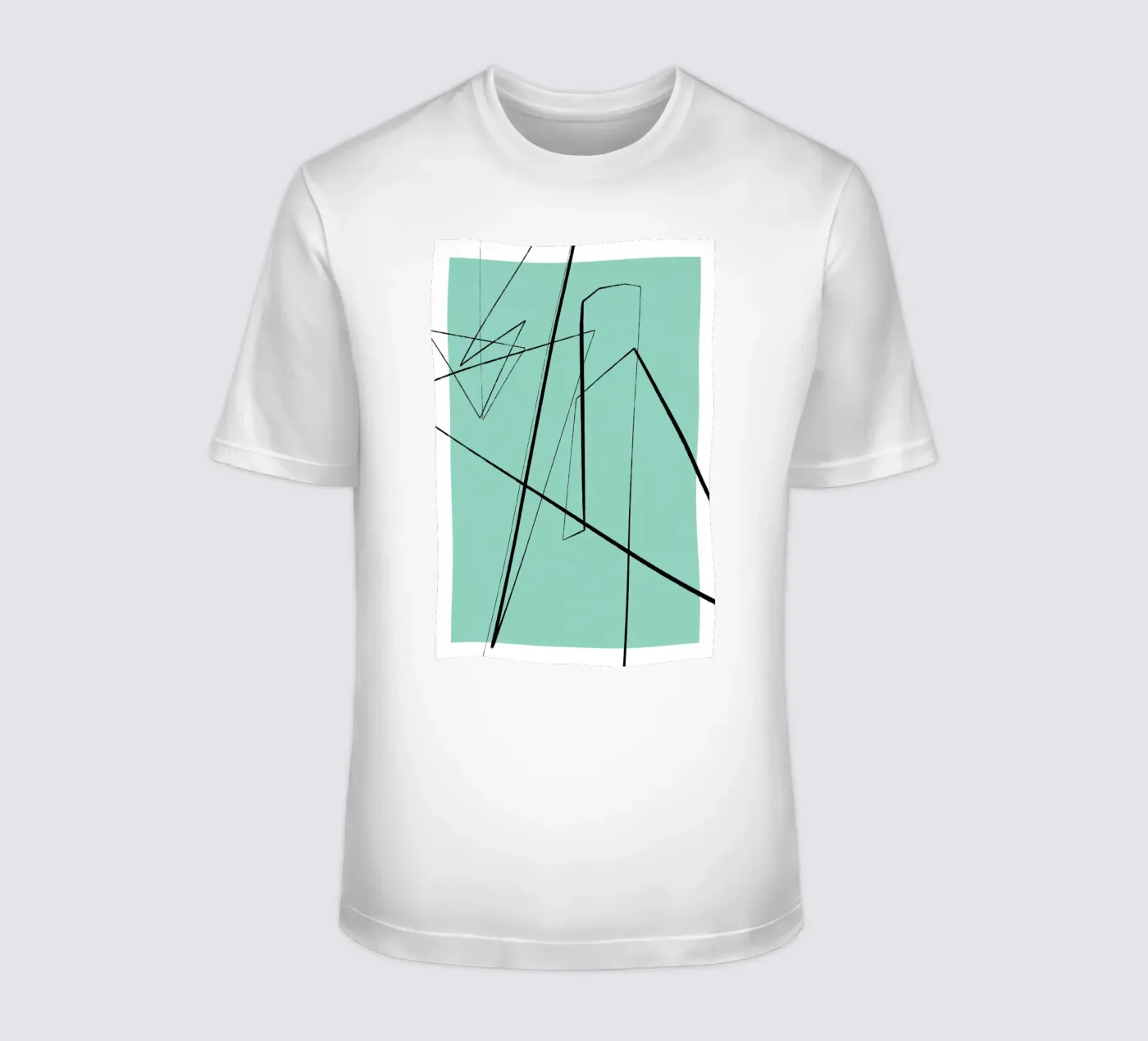 Angular Lines No 3 t-shirt da treechild