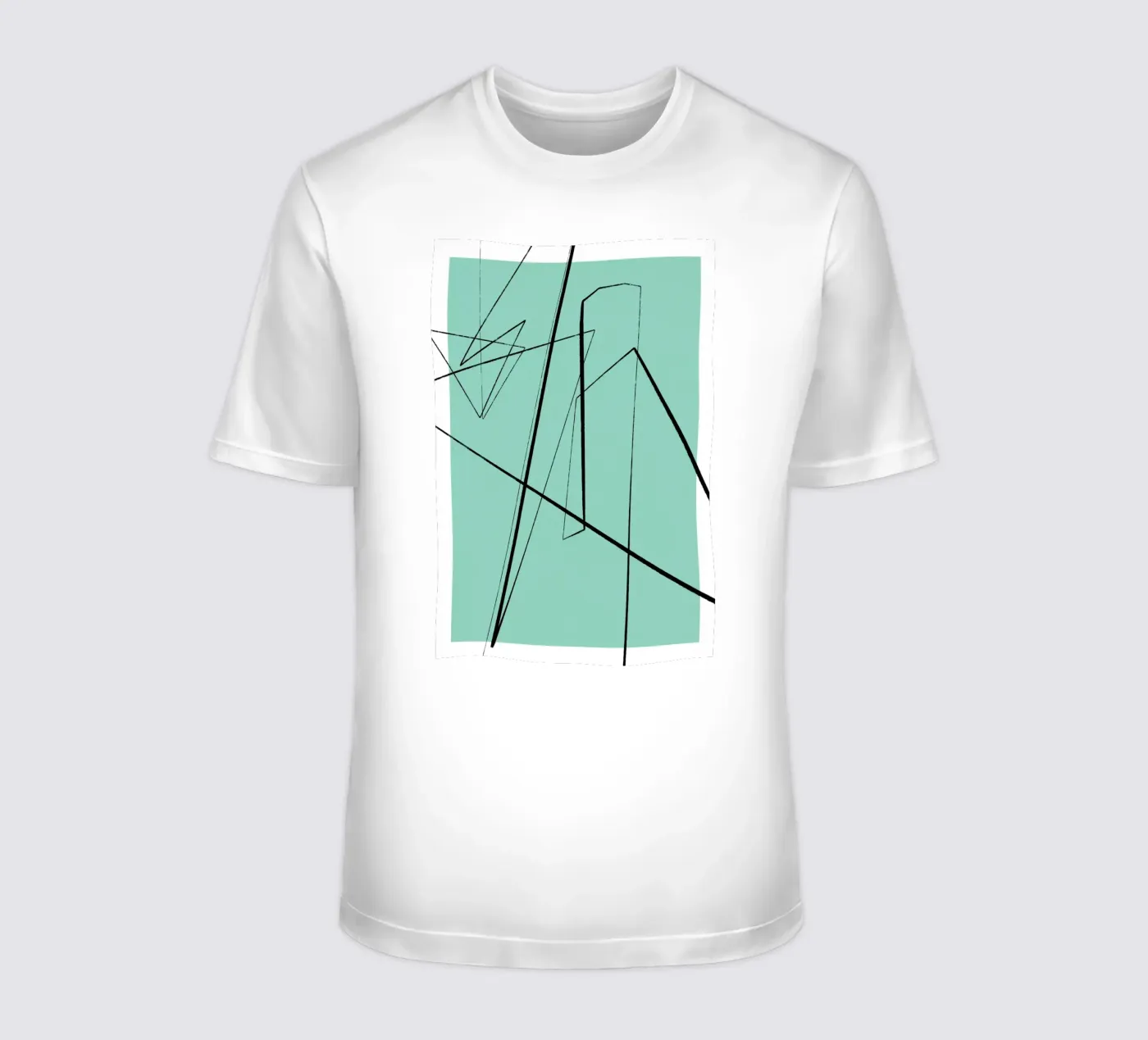 Angular Lines No 3 t-shirt da treechild