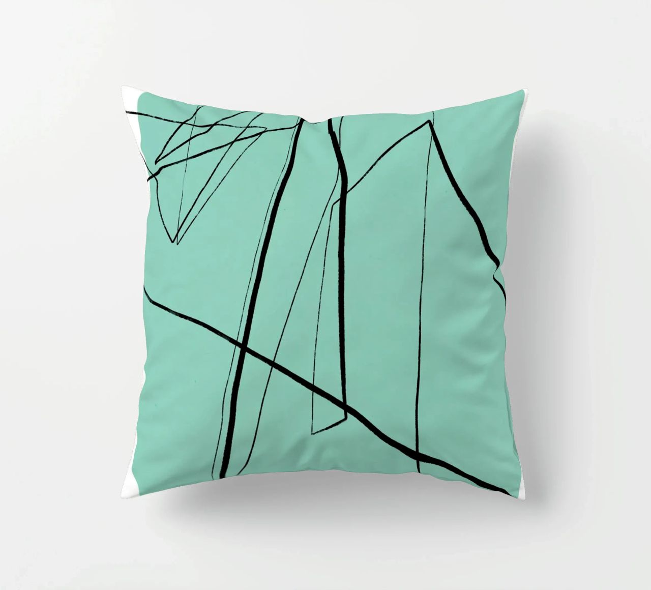 Angular Lines No 3 cuscino da treechild