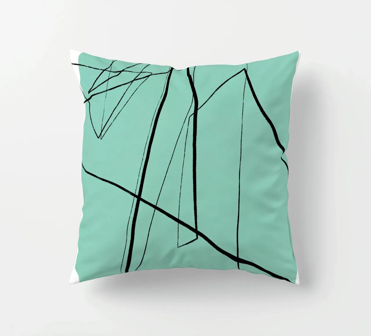 Angular Lines No 3 coussin de treechild