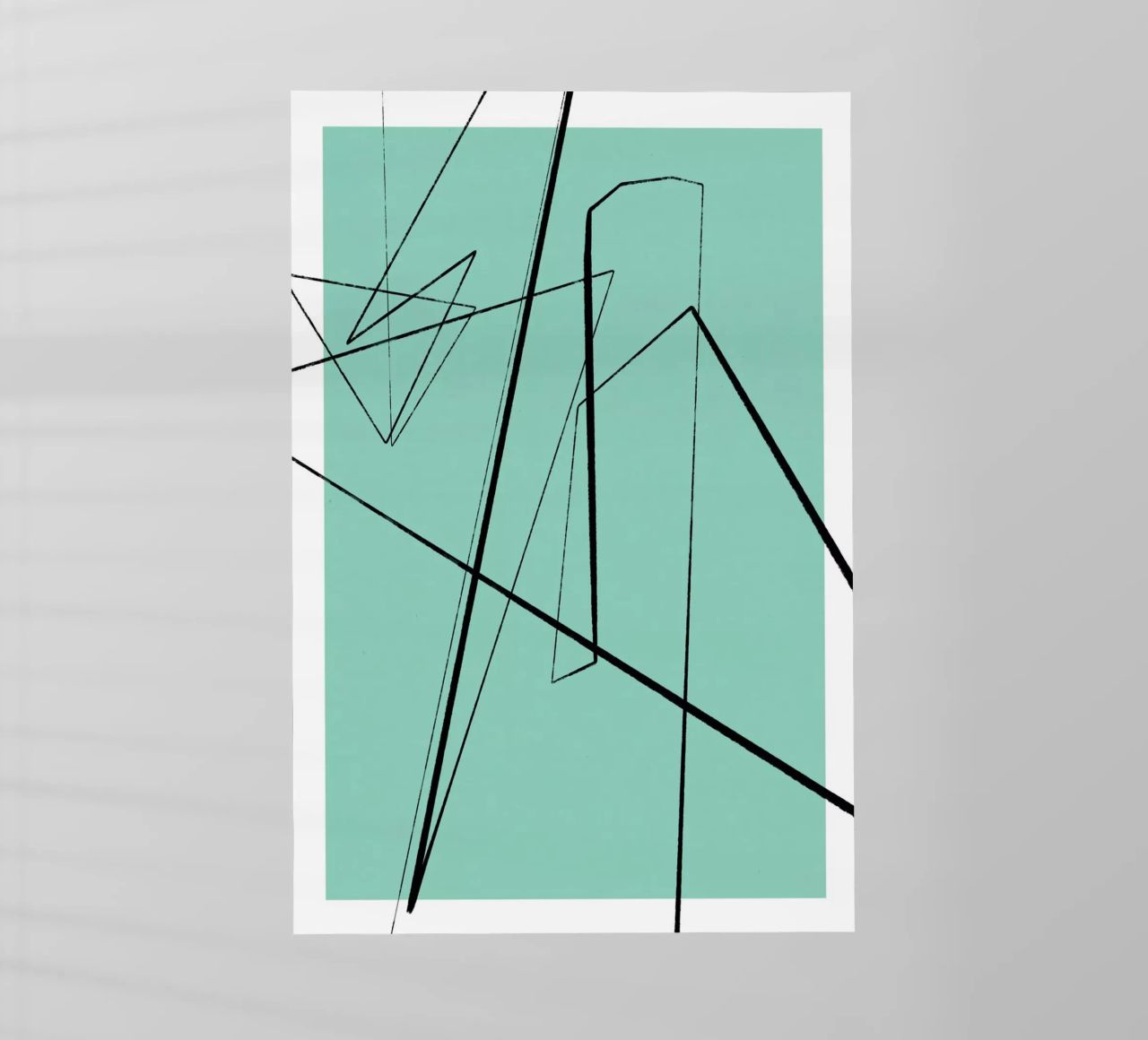 Angular Lines No 3 pellicola backlit da treechild