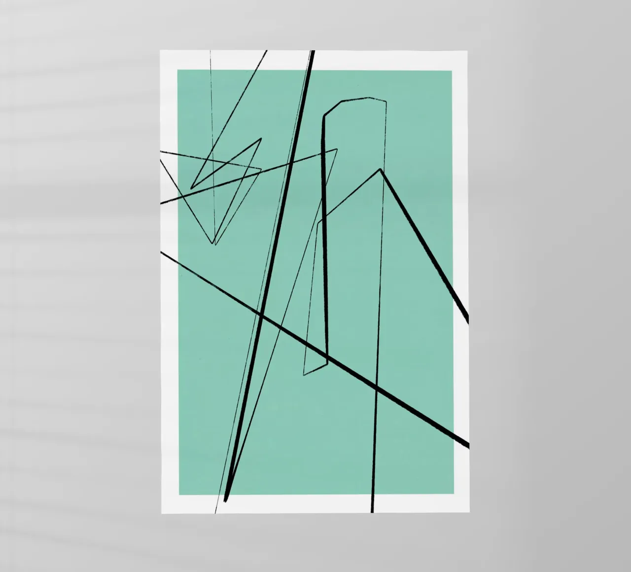 Angular Lines No 3 pellicola backlit da treechild