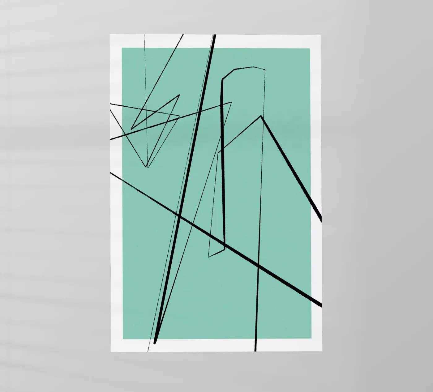 Angular Lines No 3 Backlit Folie von treechild