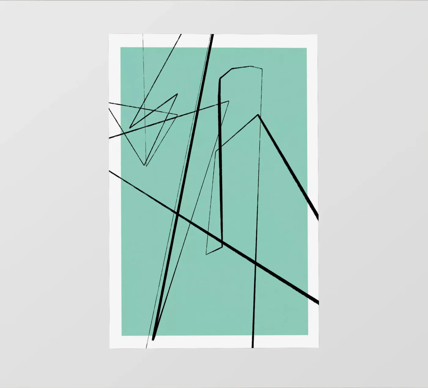 Angular Lines No 3 pellicola backlit da treechild