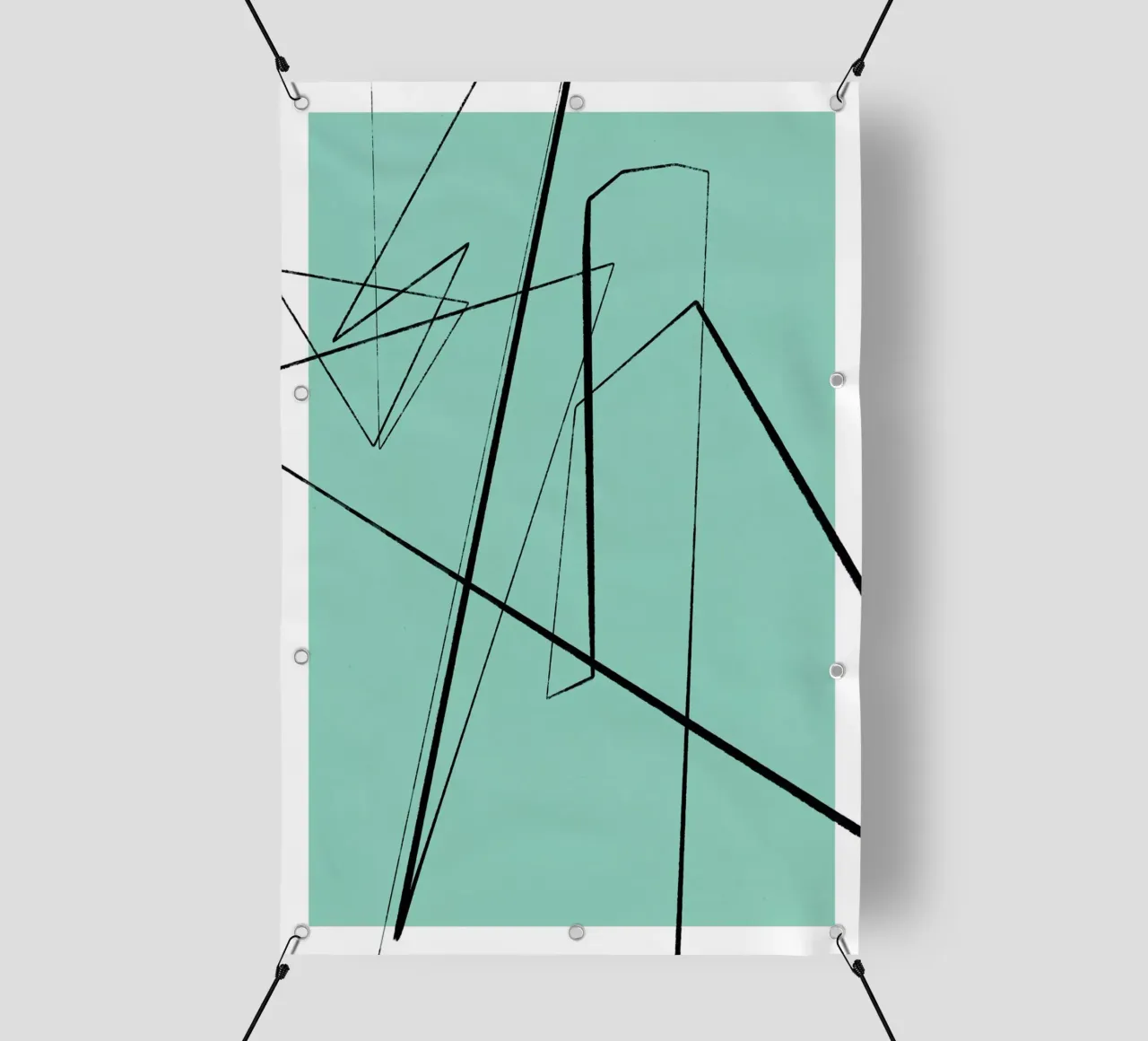 Angular Lines No 3 telo in pvc da treechild