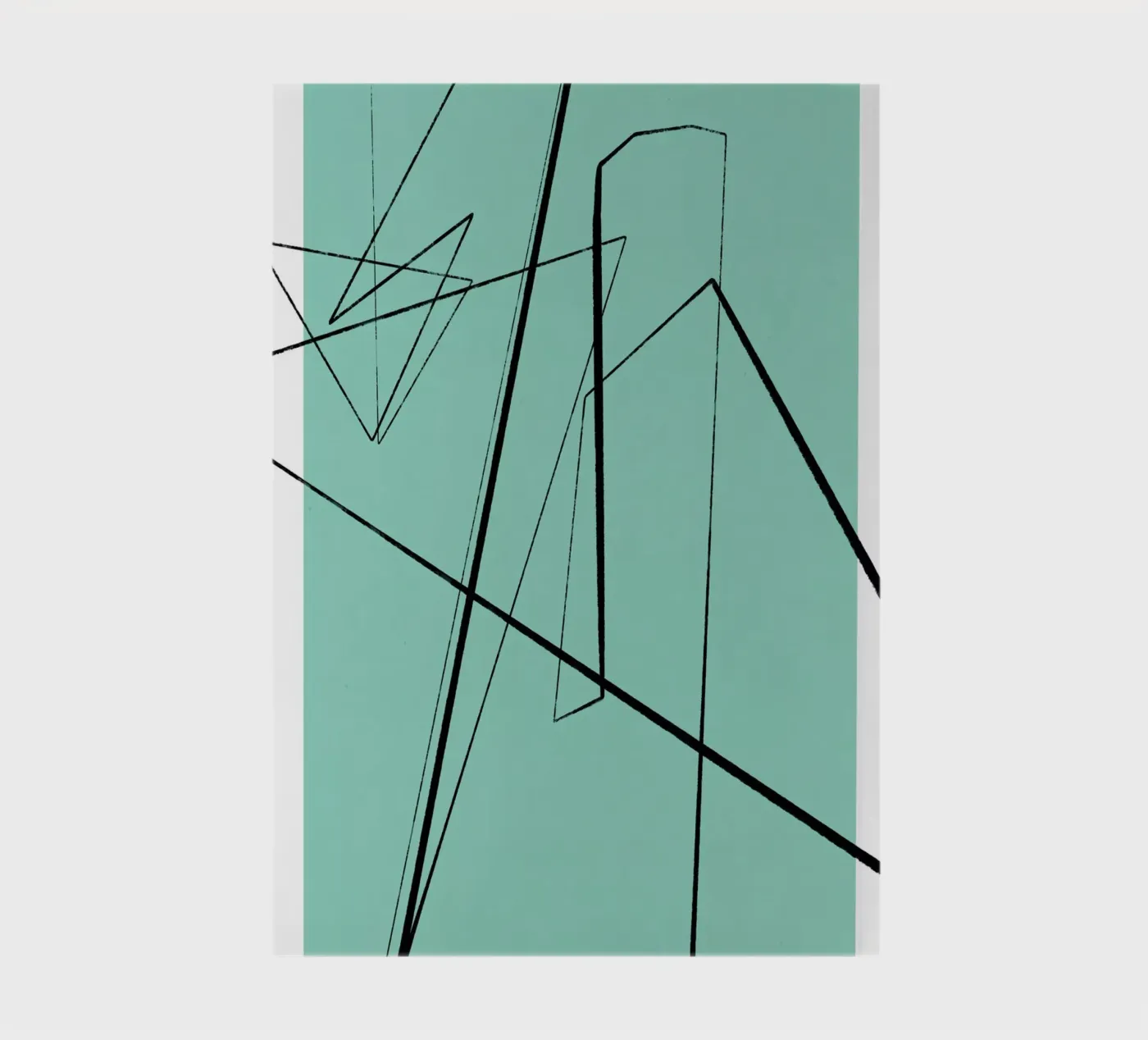 Angular Lines No 3 notebook by treechild