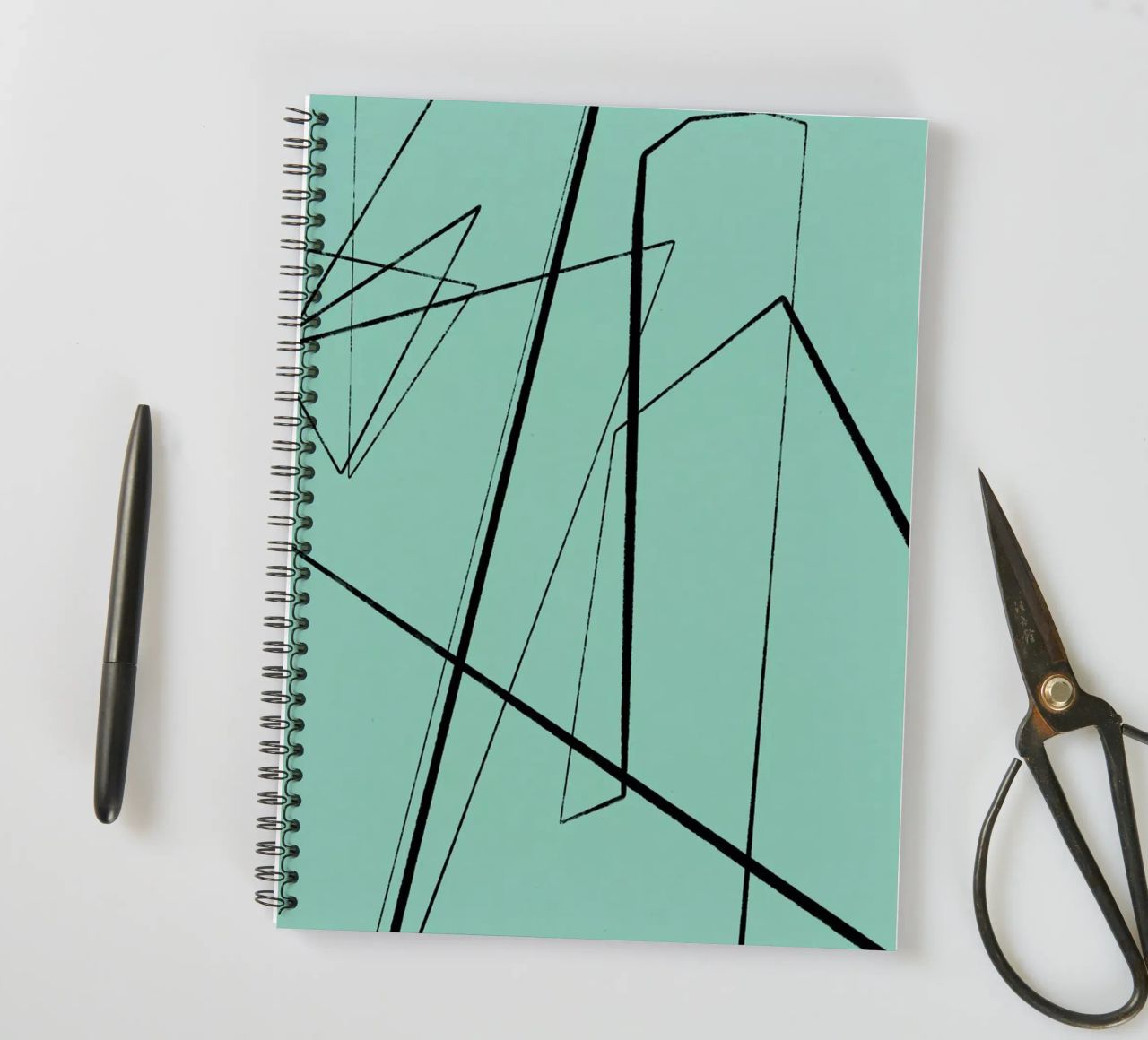 Angular Lines No 3 diario ad anelli da treechild