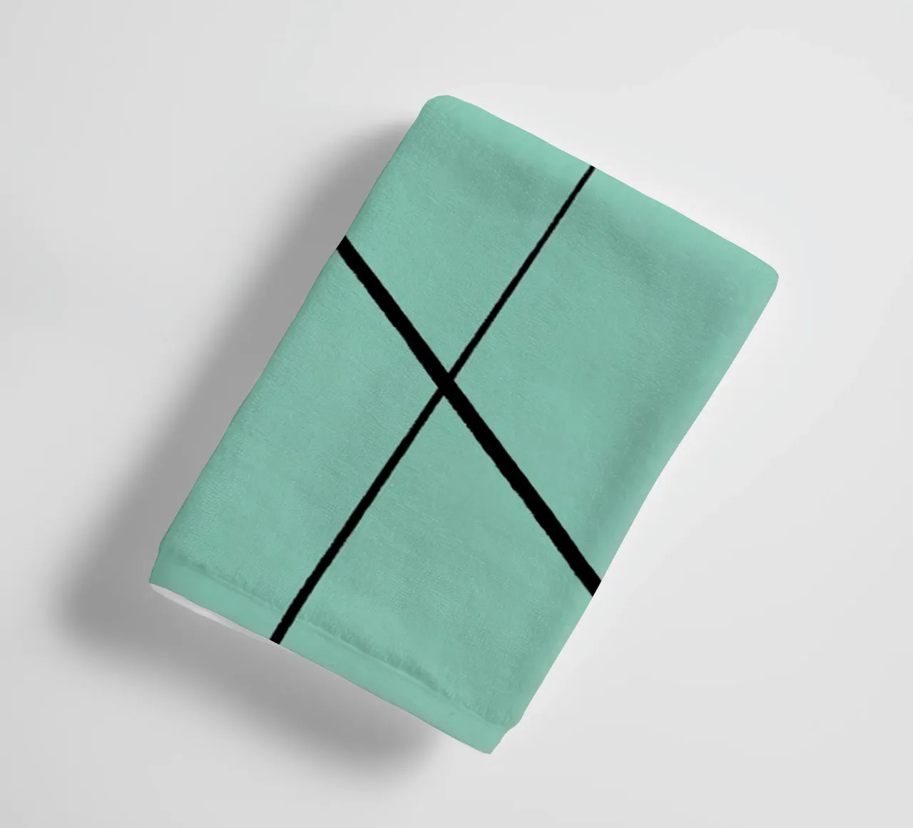Angular Lines No 3 towel by treechild