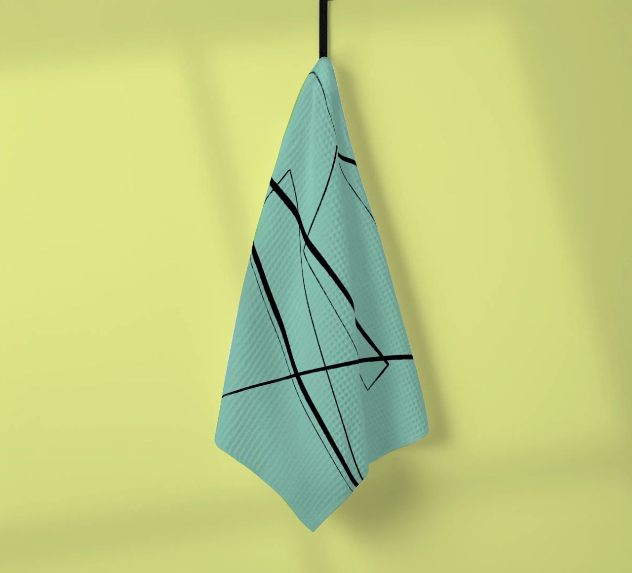 Angular Lines No 3 Geschirrtuch von treechild