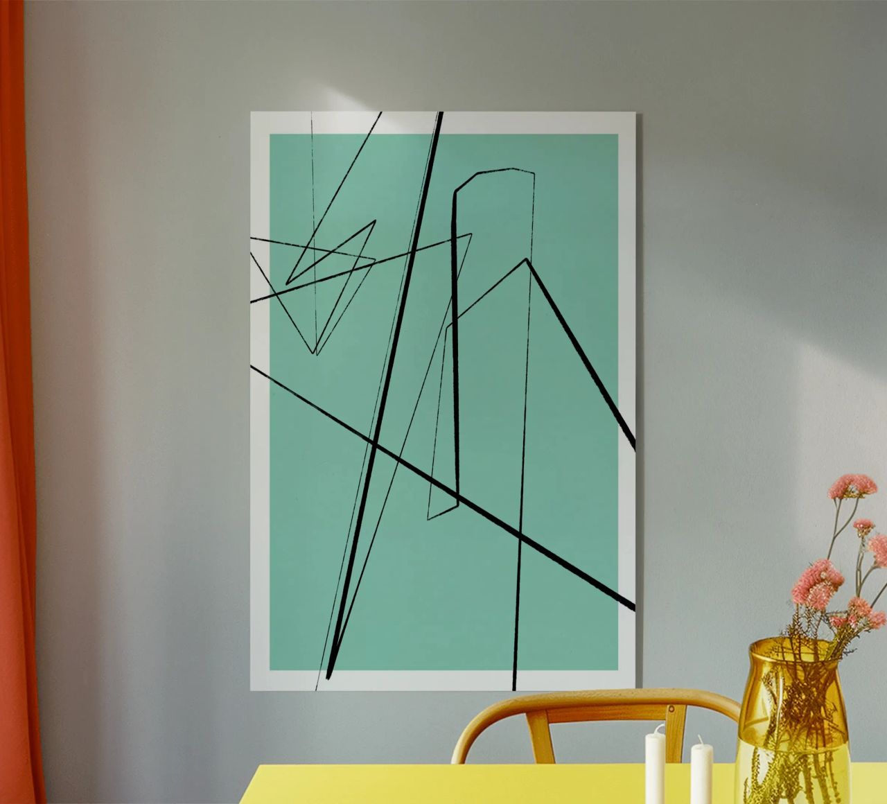 Angular Lines No 3 plexiglass da treechild