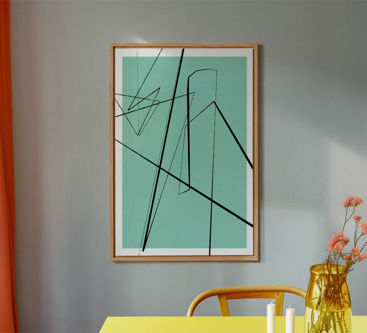 Angular Lines No 3 alluminio dibond da treechild