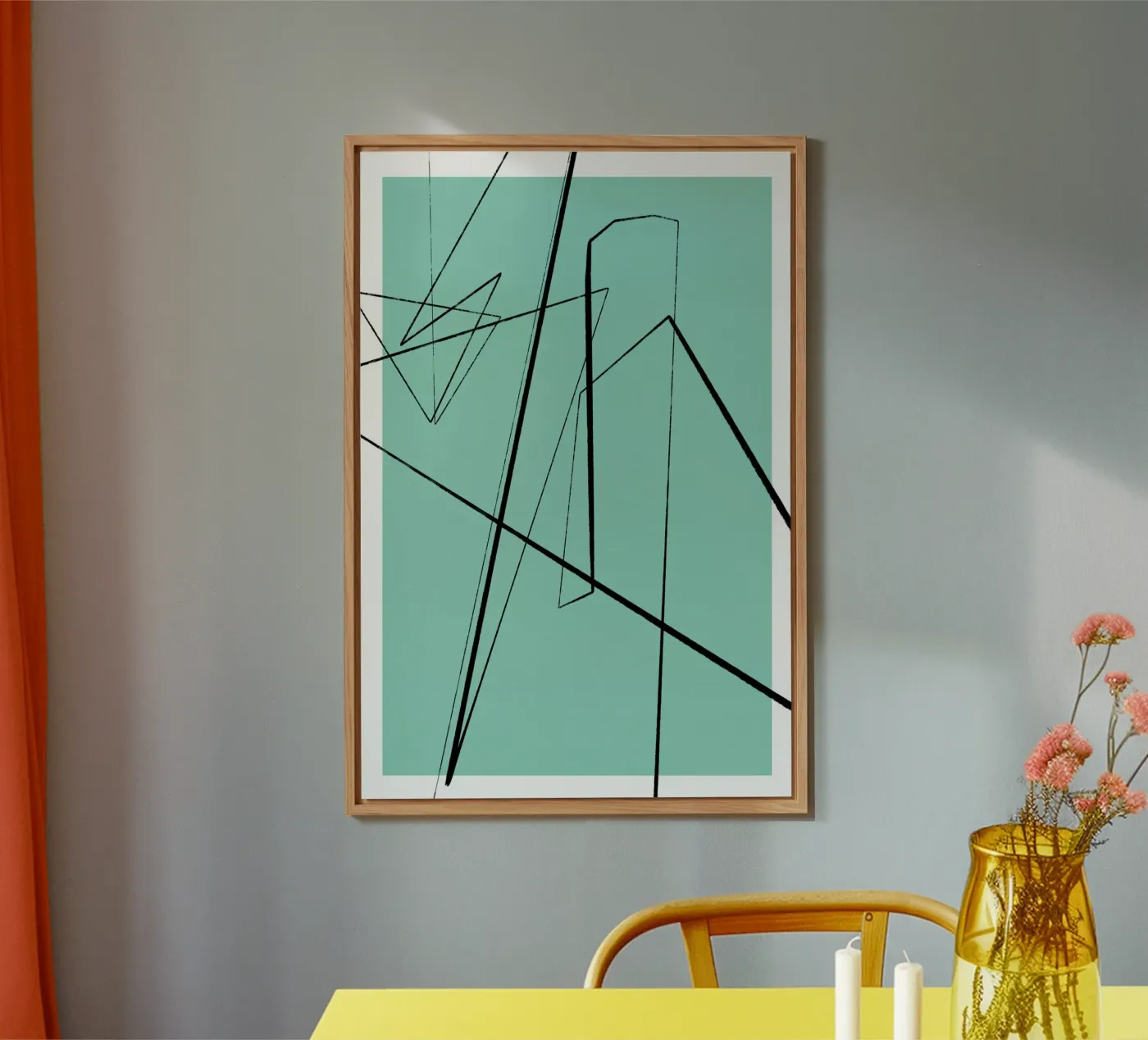 Angular Lines No 3 forex plate by treechild