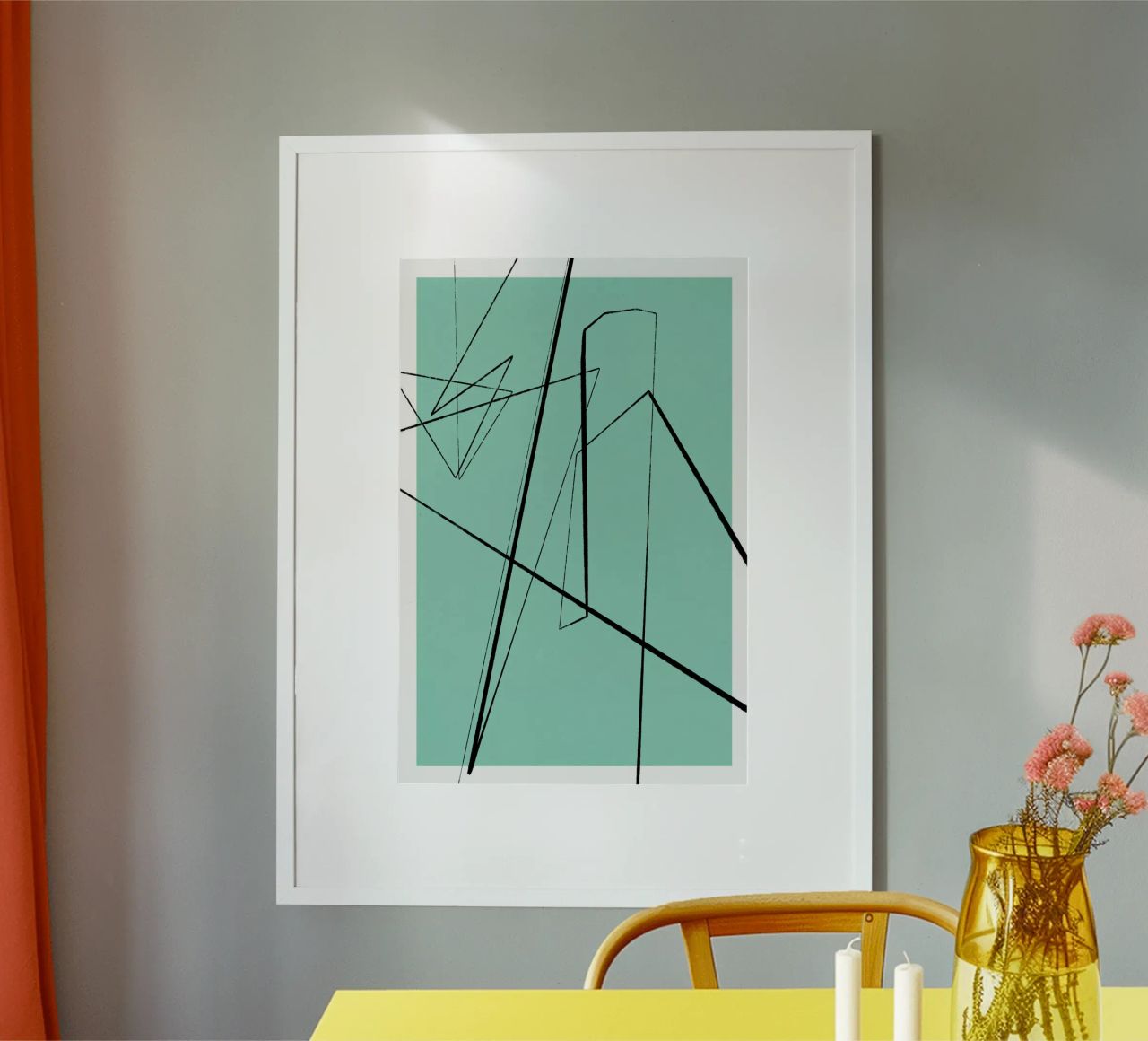 Angular Lines No 3 Poster von treechild