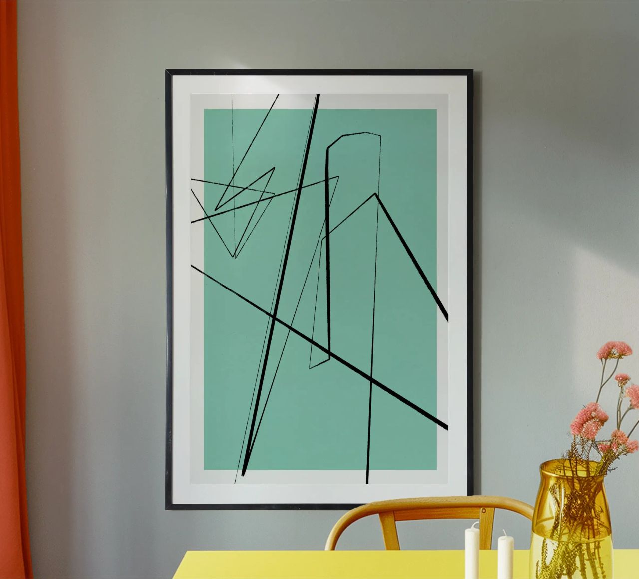 Angular Lines No 3 Poster von treechild