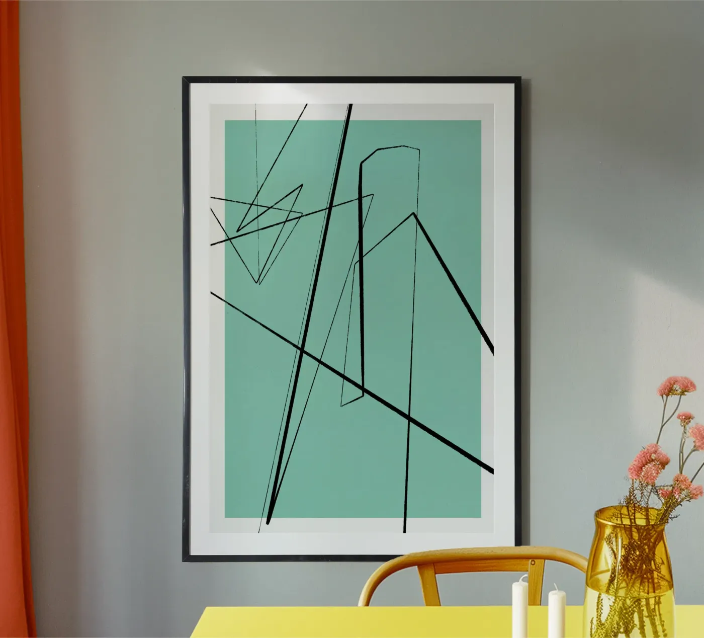 Angular Lines No 3 Poster von treechild