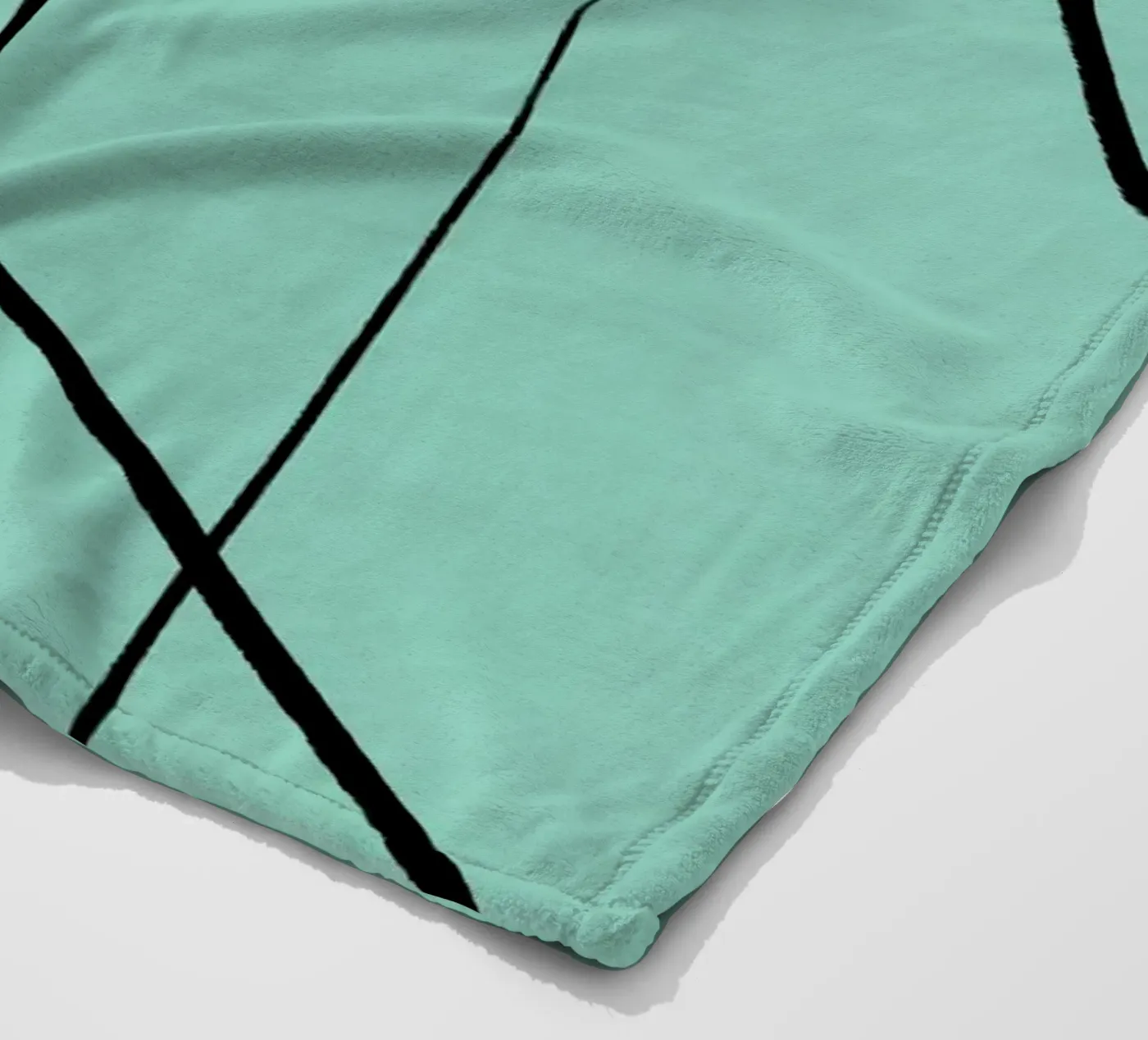 Angular Lines No 3 Fleecedecke von treechild