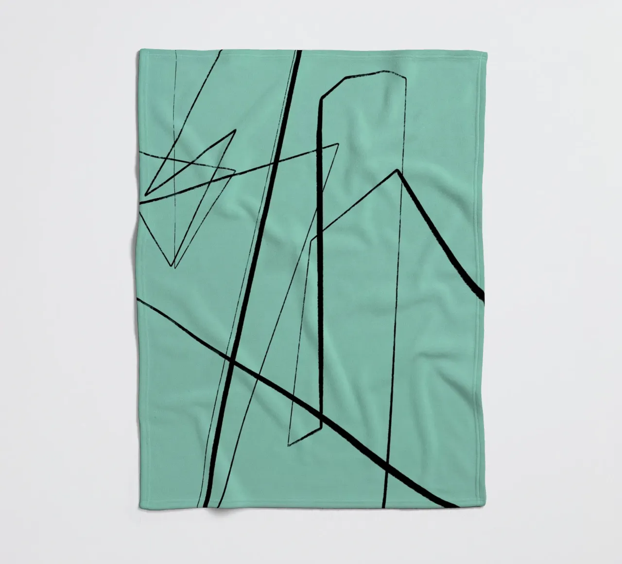 Angular Lines No 3 coperta in pile da treechild