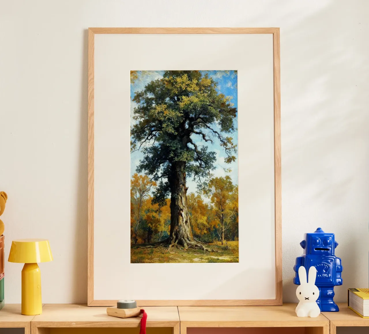 high tree shadow poster da sunity