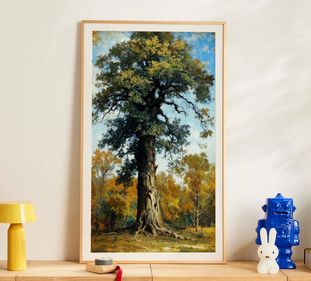 high tree shadow poster da sunity