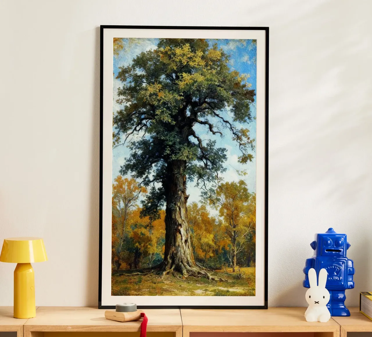 high tree shadow poster da sunity