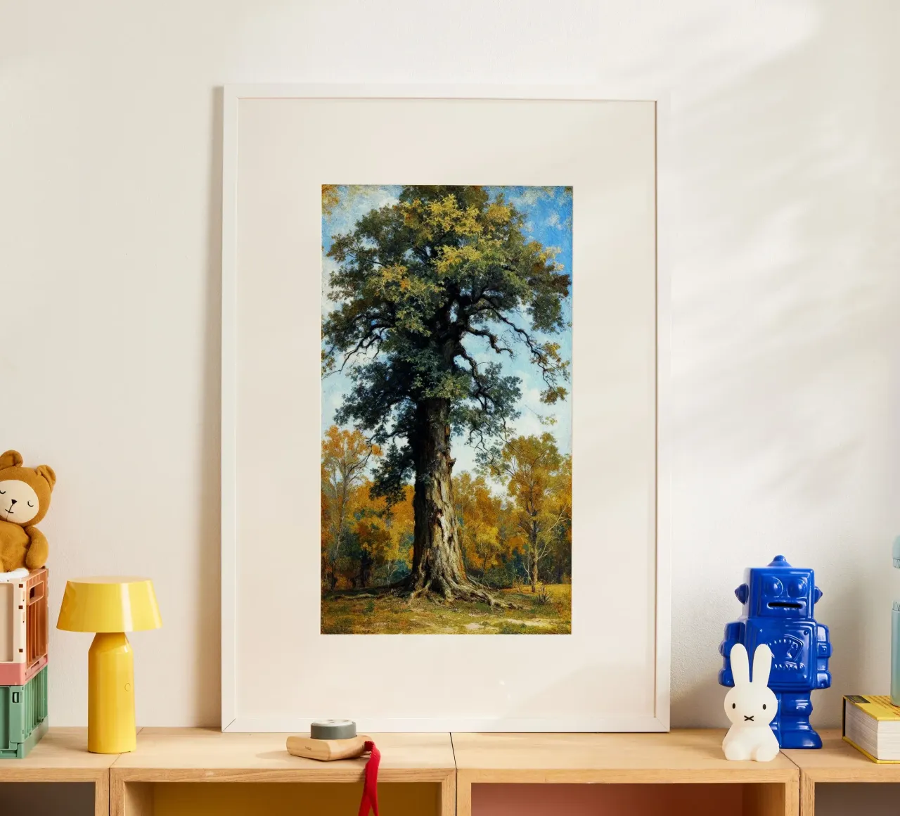 high tree shadow poster da sunity