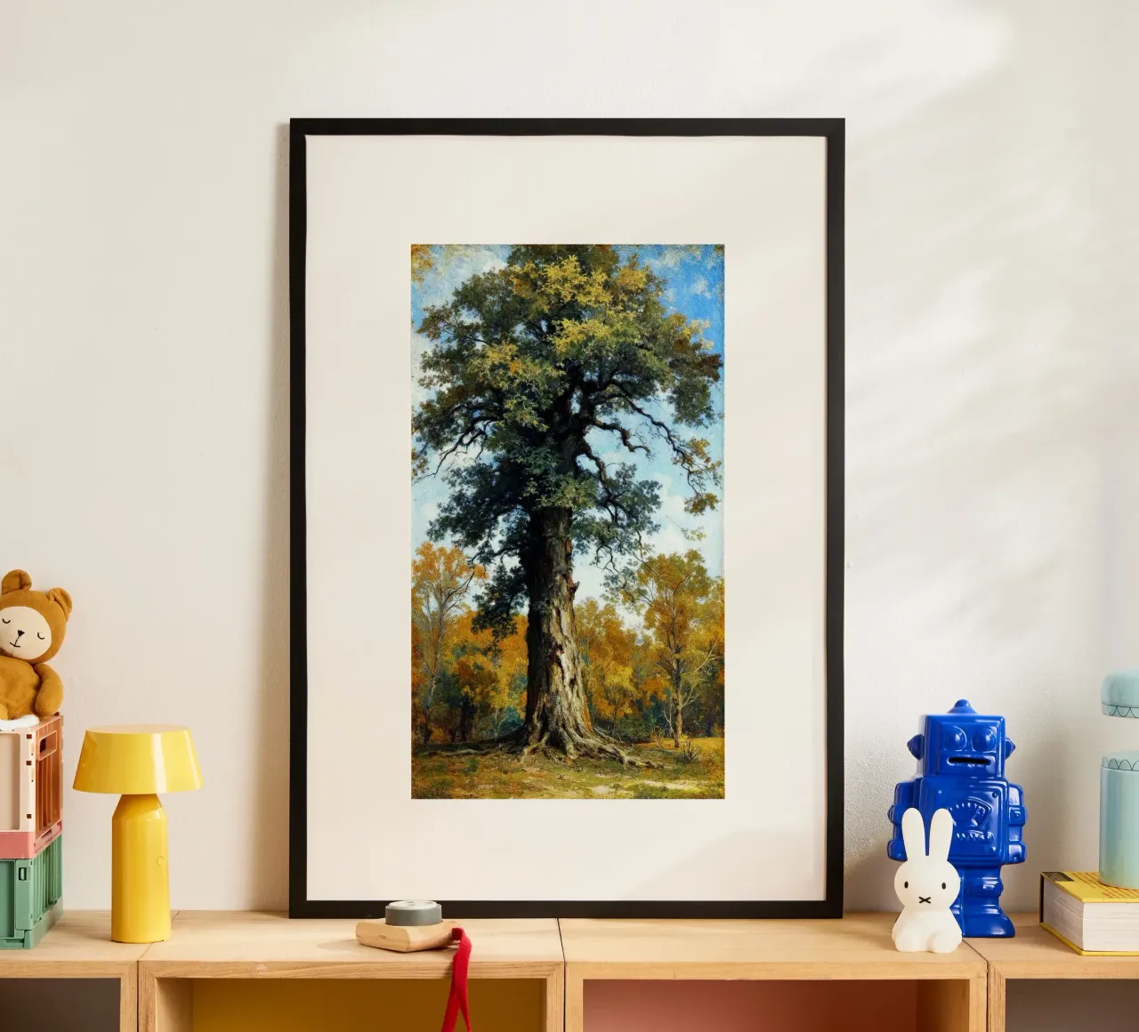 high tree shadow poster da sunity