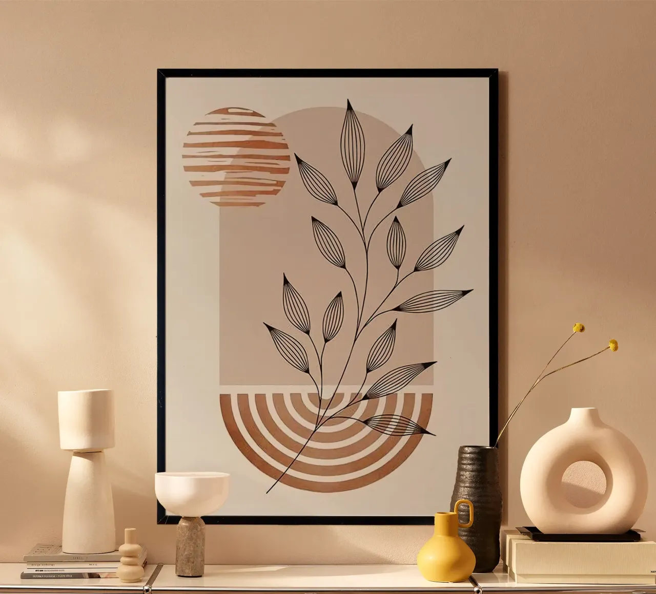 curve square poster de sunity