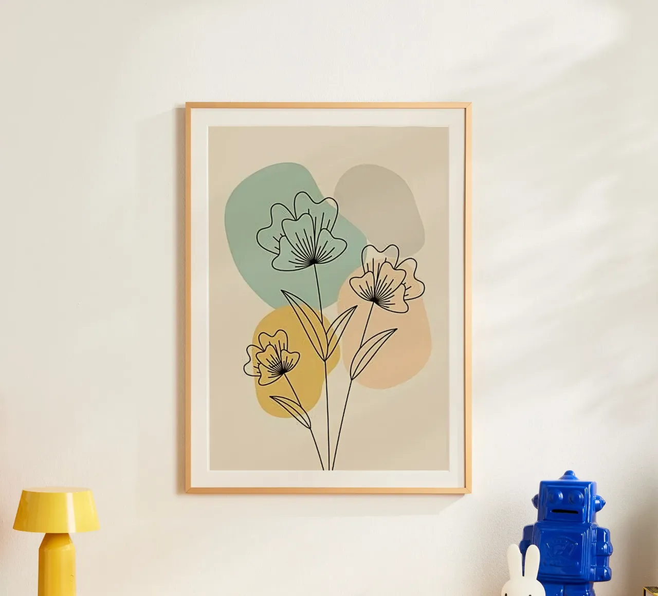 rose line shape poster da sunity