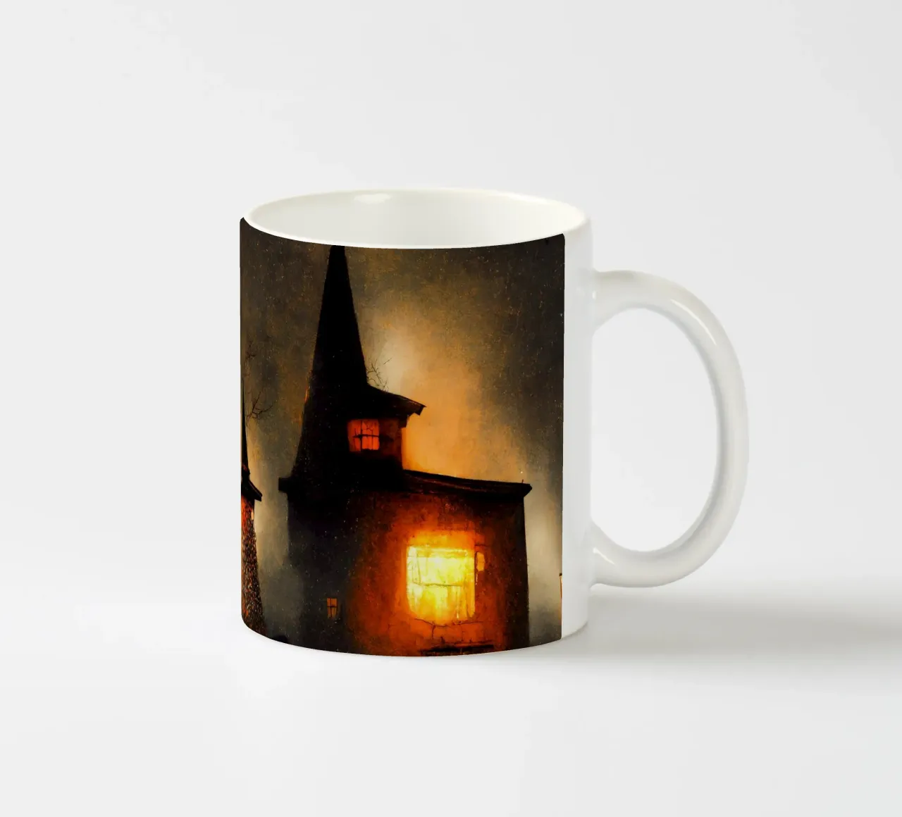 Spooky Village tazza in ceramica da treechild