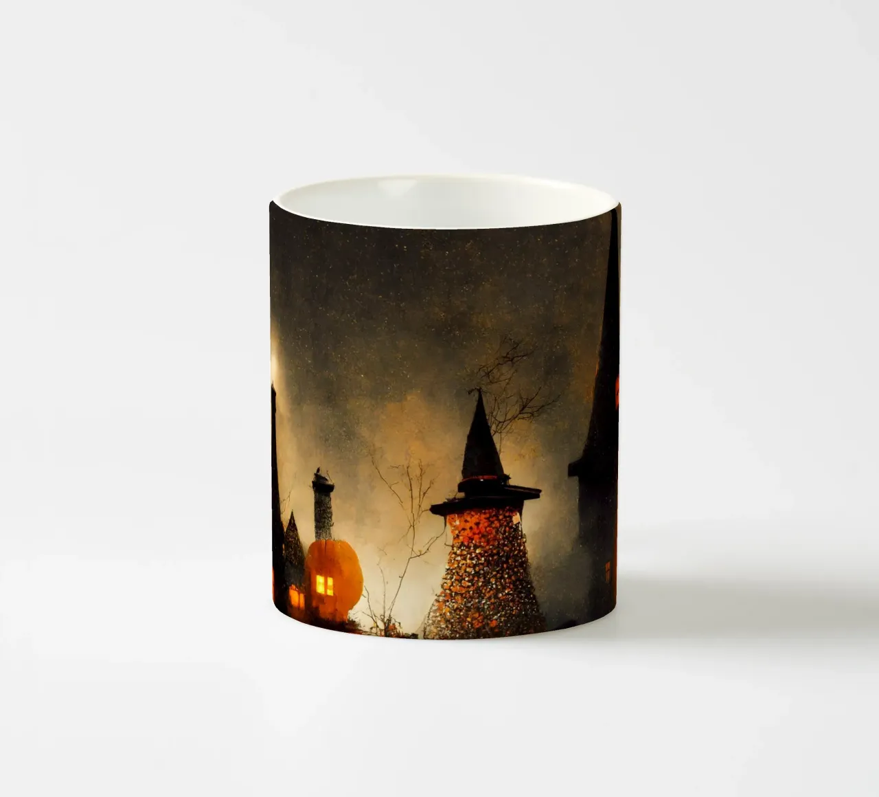 Spooky Village tazza in ceramica da treechild