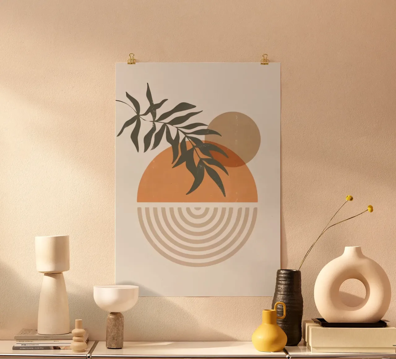 circle shape line poster da firmana