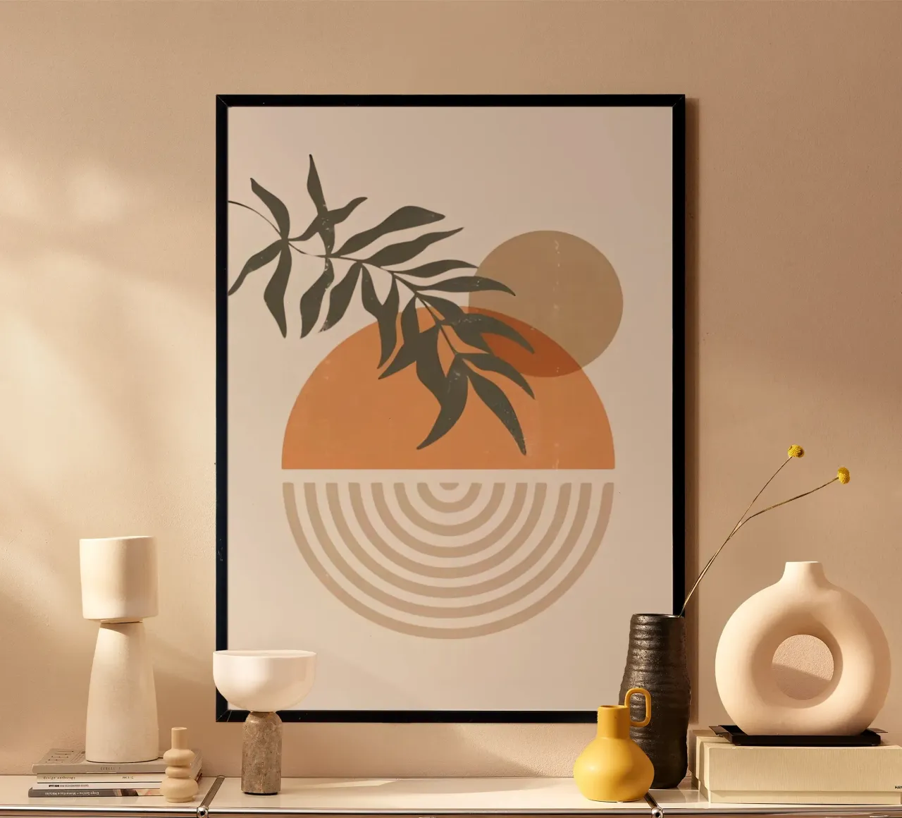 circle shape line poster da firmana