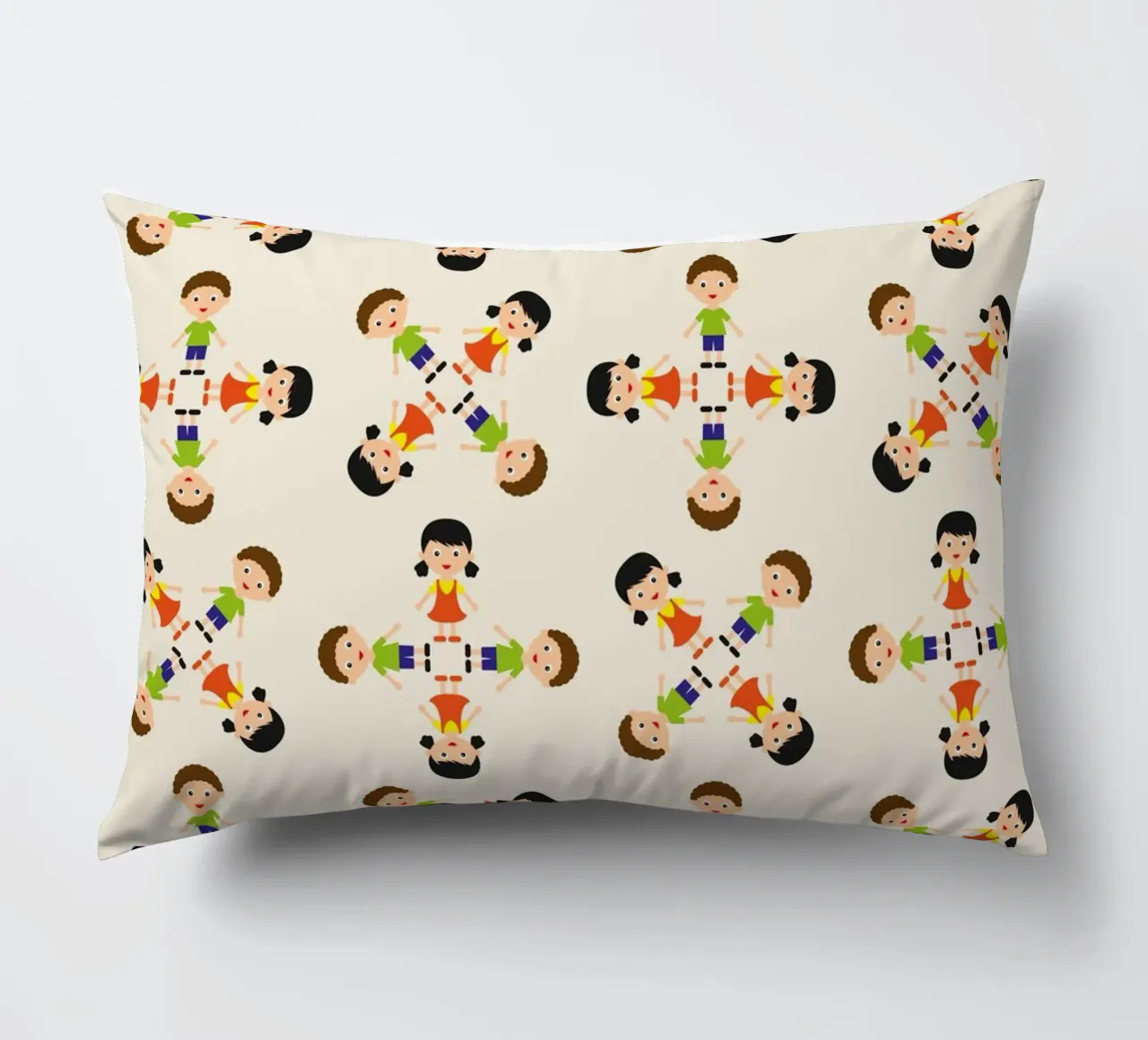 Children pattern cuscino da kathrinmay
