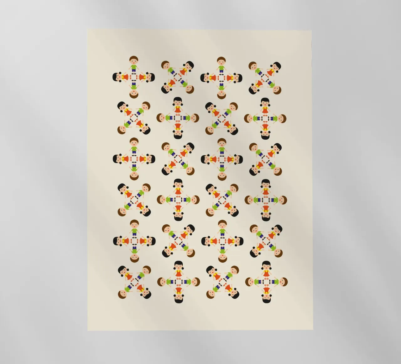 Children pattern pellicola backlit da kathrinmay