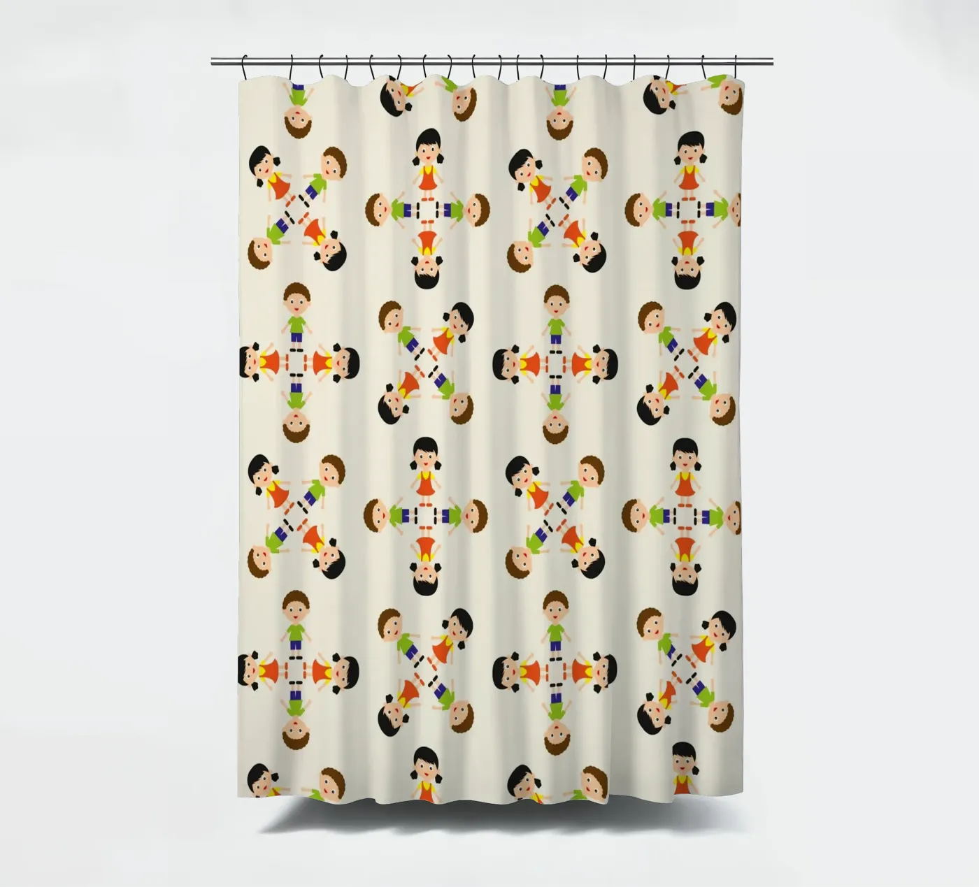 Children pattern Duschvorhang von kathrinmay