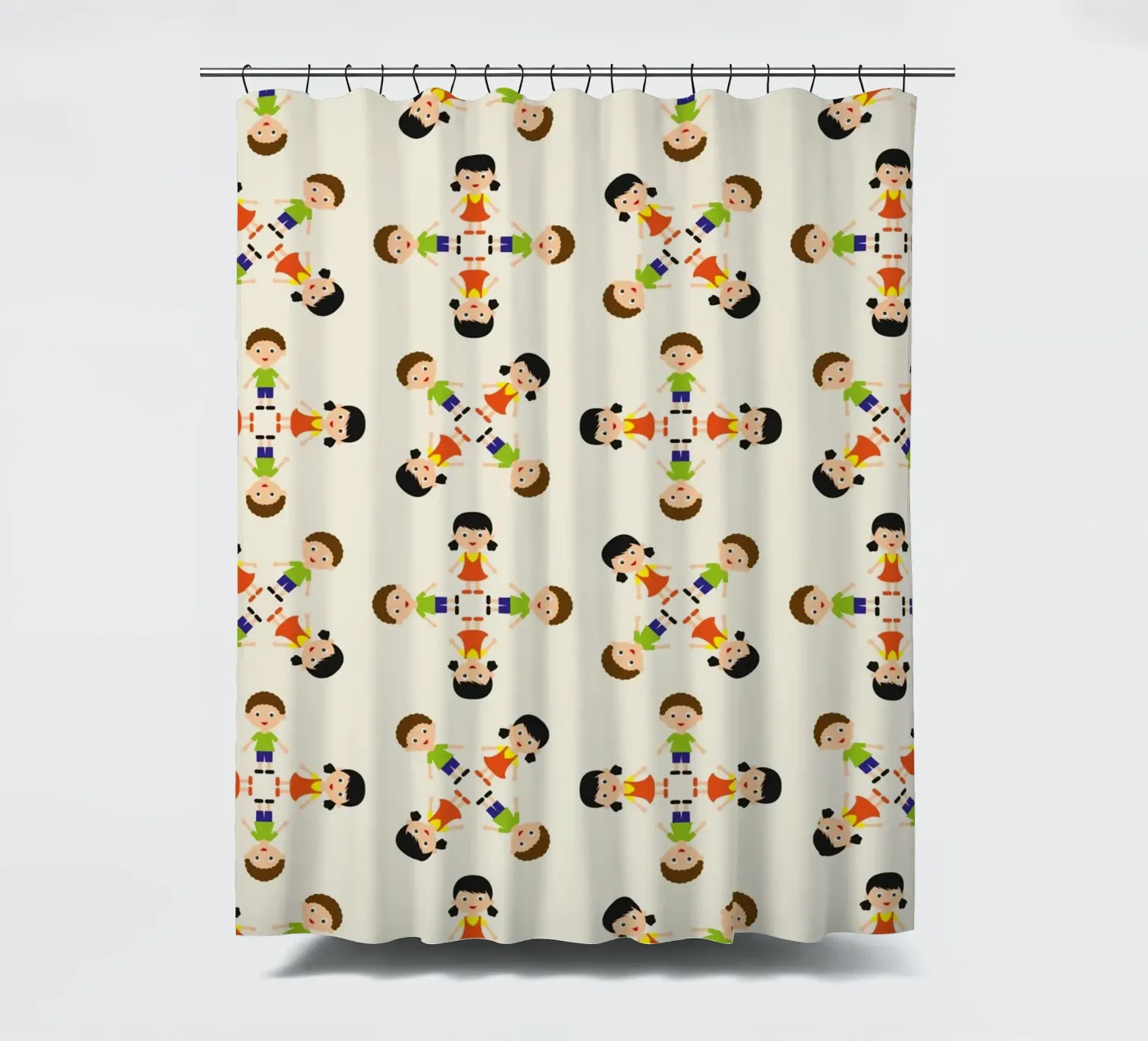 Children pattern Duschvorhang von kathrinmay