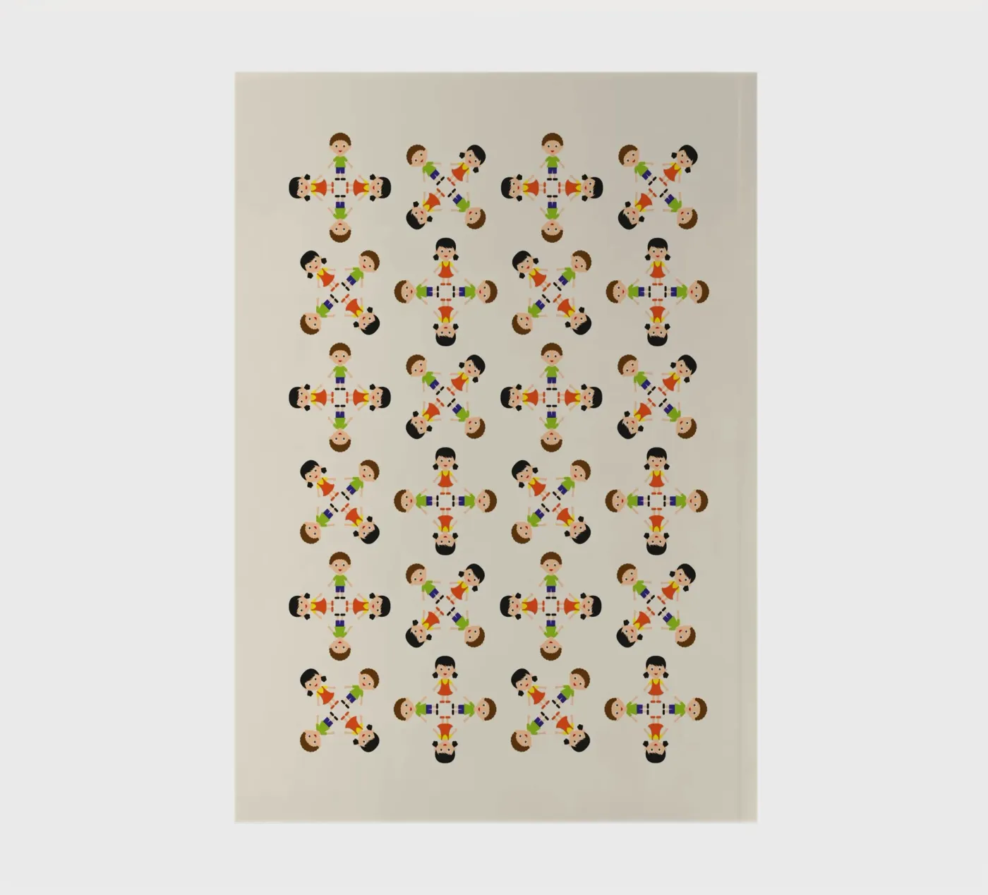 Children pattern notebook by kathrinmay