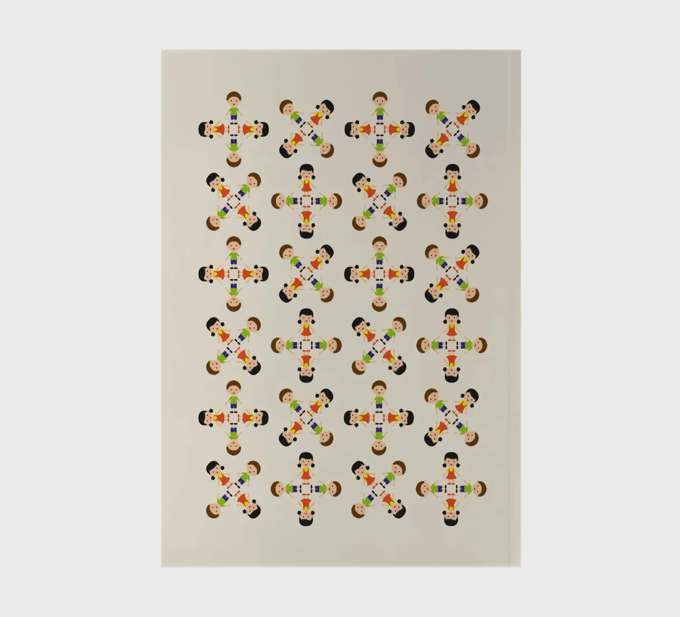 Children pattern notebook by kathrinmay