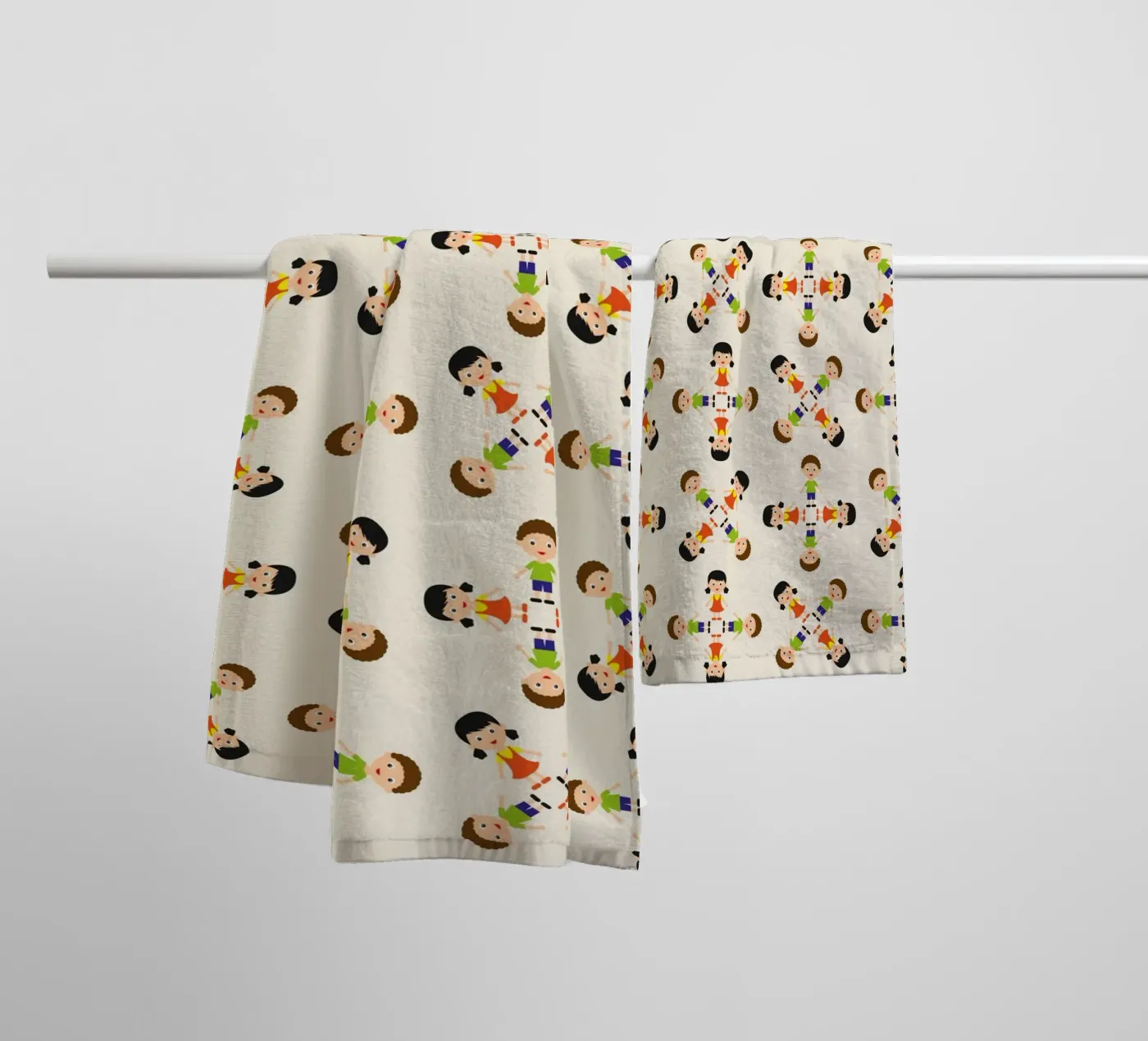 Children pattern Handtuch von kathrinmay