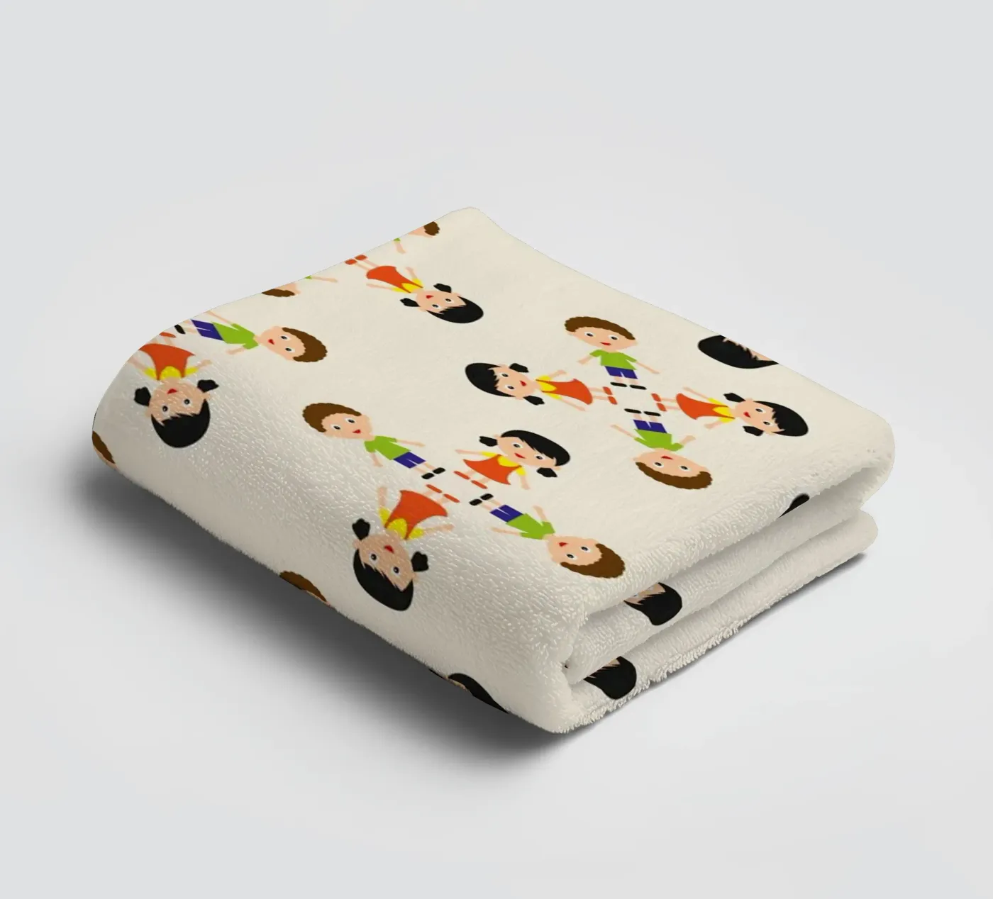 Children pattern badhanddoek van kathrinmay