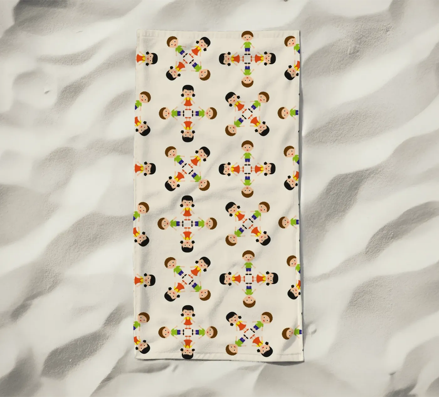 Children pattern telo mare da kathrinmay