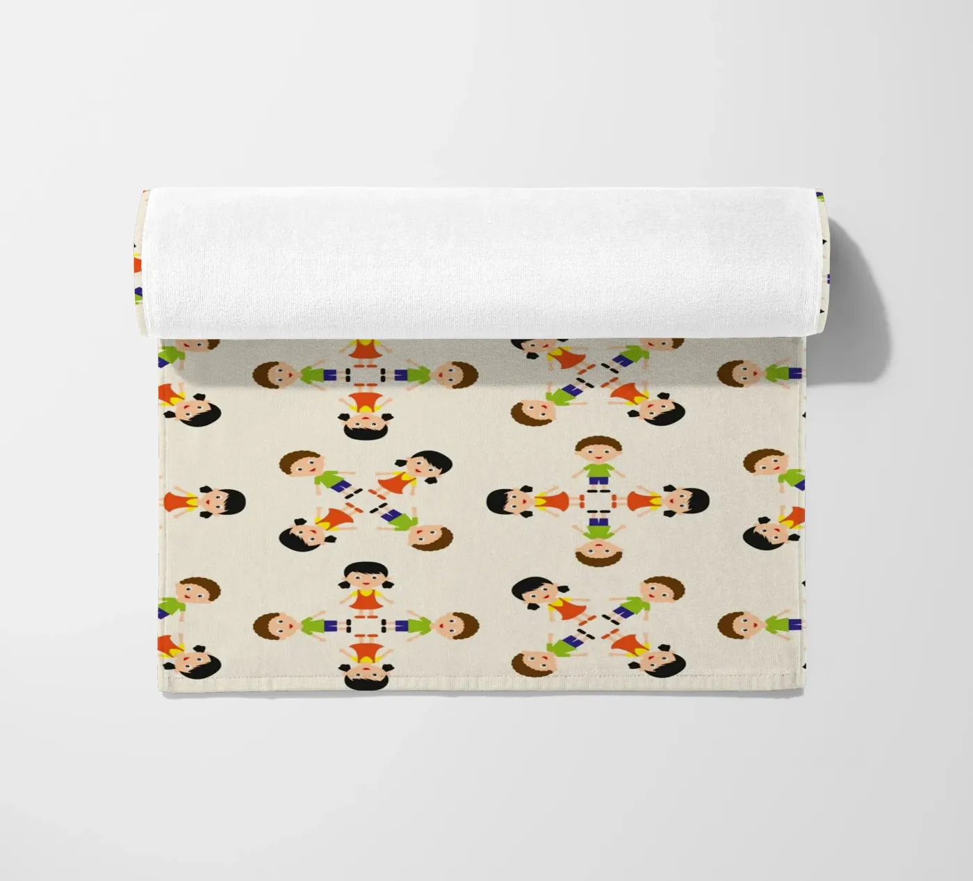 Children pattern Strandtuch von kathrinmay