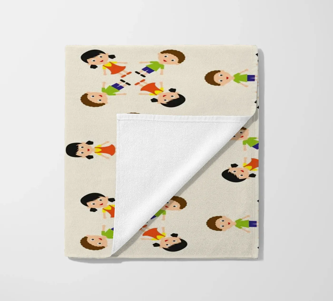 Children pattern Strandtuch von kathrinmay