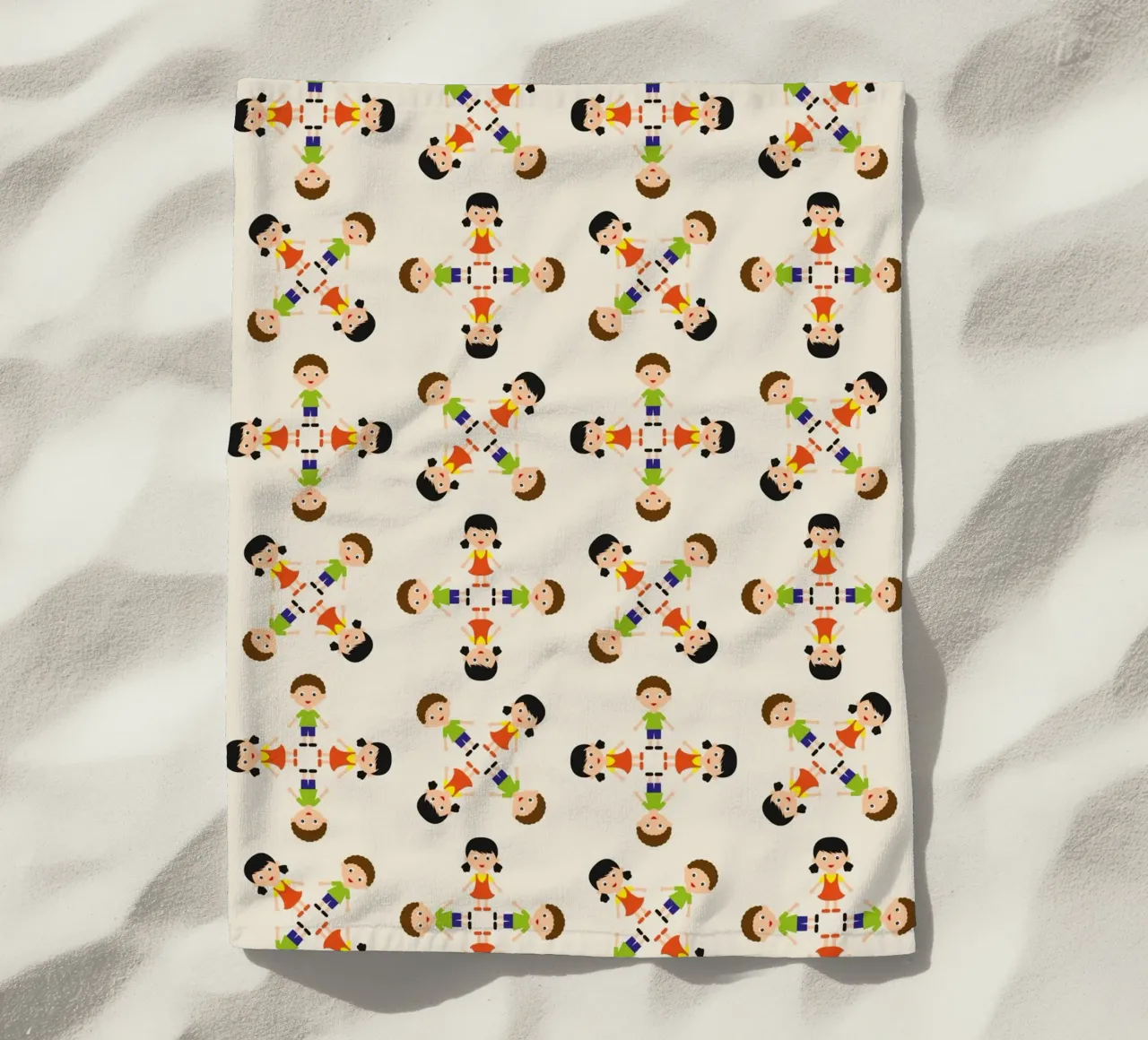 Children pattern telo mare da kathrinmay